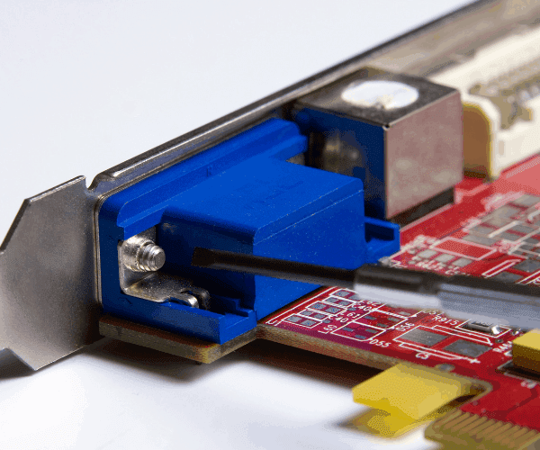 Image of a part of a electronic board